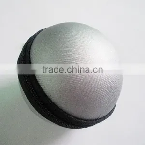 GC- Silver Color PU Leather Covering Ball Shape EVA Mould Case thumbnail-2