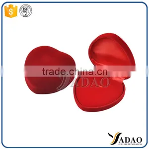 Heart Shape Velvet Jewelry Packaging Box Manufacturer thumbnail-2