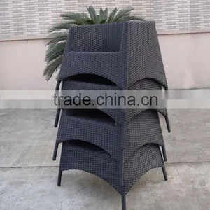 Patio Cheap Dining Chairs Set Of 5 Outdoor Rattan Dining Furniture thumbnail-3