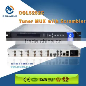 Digital TV Headend TS Tuner Multiplexer With Scrambler COL5282C thumbnail-1