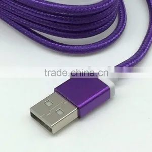 Alloy Nylon Braided Usb Cable For Iphone7,iphone 6,iphone 6s,iphone 5s thumbnail-6