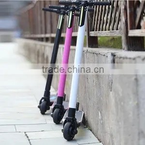 Portable Carbon Fiber Folding Electric Scooter/Self Balance Hoverboard thumbnail-3