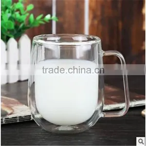 LOGO Custom Glassware Manufacturer Borosilicate Glass Tea Cup Double Wall Glass Cup thumbnail-2