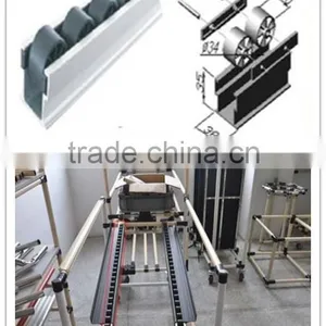JY-2045E|Aluminium Roller Track | Industrial Derma Roller Plastic Wheel | Hard Plastic Sliding Rail thumbnail-5