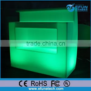 Rgb Color Led Coffee Shop Bar Counter,illuminated Shopping Mall Bar Counter thumbnail-1