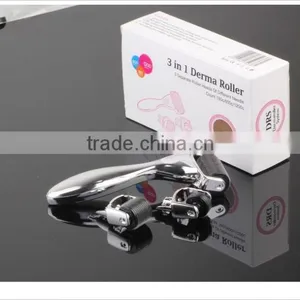 GTO Original Manufacture Wholesale 3 in 1derma Roller for Eye, Face and Body Use thumbnail-3
