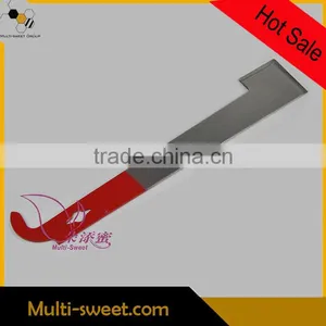 Promotion Red Honey Bee Stainless Steel J Hook Hive Tool Painted 10.5" Frame Lifter and Scraper thumbnail-1