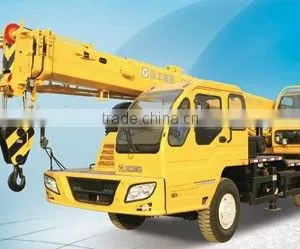 Truck Crane China Brand XCMG XG SDLG Shantui Liugong Tiangong High Quality XCMG Shantui Tiangong QY12B.5 Truck Crane thumbnail-1