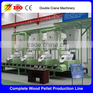 CE Certificated Hot Sale Complete Biomass Wood Pellet Production Equipment, Full Sawdust Pellet Production Equipment thumbnail-1