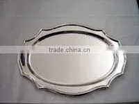 EPNS Solid Brass Silver Plated Plates thumbnail-1