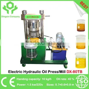 China Best Screw and Electric Hydraulic Plant Oil Milling Machine 10kg/h thumbnail-1