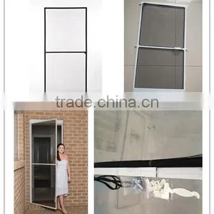 Screen Door Hinge White Aluminum Flyscreen Summer Door and Window thumbnail-1