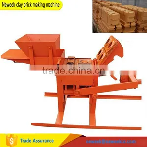 Neweek Environmental Small Manual Clay Brick Making Machine for Sale thumbnail-1
