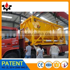 Horizontal Cement Silo,mobile Cement Silo,portable Cement Silo for Sale thumbnail-5