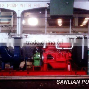 12" Sewage Self-priming Diesel Water Pump thumbnail-1