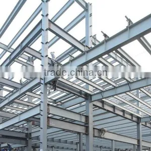 Rust-proof Pre Fabricated Steel Structure Durable Q235B/Q345B Painted Structure Steel Frame thumbnail-1