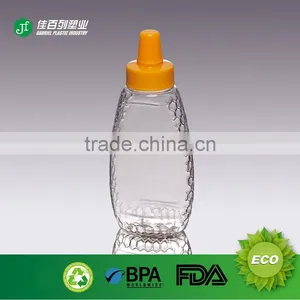 China Supplier Squeeze Bottle Wholesale Online Shopping Plastic Container Transparent Pet Material Bear Shape Honey Jars thumbnail-2