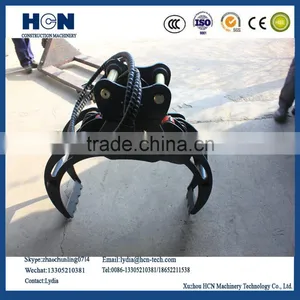 HCN Brand HN14 Bucket Crusher Grab for Excavator thumbnail-6