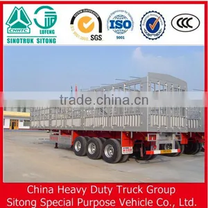 Sitong Trailers Fence Semi Trailer Trailer for Farm Use in China for Sale thumbnail-2