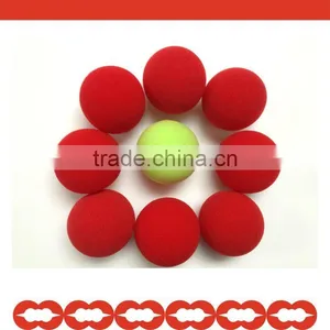 Funny Red Foam Clown Nose thumbnail-1