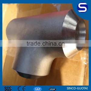 ASME/ANSI B16.9 Butt-Welded Tee/Stainless Steel Pipe and Fitting SS304 SS316L thumbnail-1