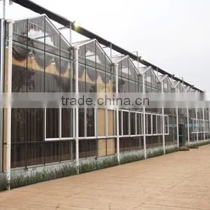 Different Models of Venlo Glass Multi-tunnel Green House With Good After-sale Service thumbnail-1