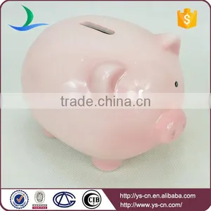 Pink Pig Sex Cartoon Toy Ceramic Coin Bank thumbnail-4