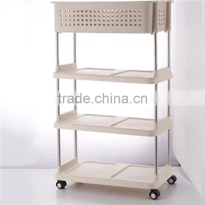 3 Tier Durable Impact and Rust-Resistant Plastic Shelves thumbnail-1