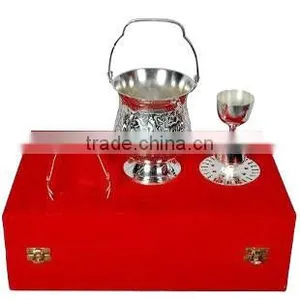 Silver Plated Wine Accessories Set in Gift Box thumbnail-1