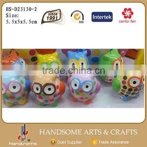Ceramic Hand Painting Promotion Owl Ceramic Crafts Owl thumbnail-1