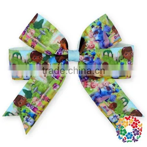 Lovely Dots Ribbon Boutique Kids Grosgrain Alligator Clips For Hair Bows/ Halloween Hairbow thumbnail-2