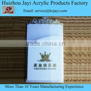 China Supplier Wholesale Wall Mounted Acrylic Files Clipboard Holder thumbnail-5