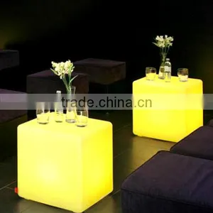 Turkish Furniture LED Lightinh Modern Cube Box Plastic Roll Plugs Outdoor Wholesale! Cube Lighting Chair thumbnail-1