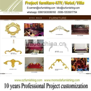 Luxury Solid Wood Living Room Furniture Set and High Quality Fabric Sofa Luxury Exclusive Sofas Classical thumbnail-4
