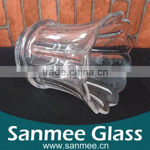 Hot Selling Cheap New Design Flower Glass Vase thumbnail-2