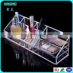 2015 Hot-sale Transparent Rectangle Shaped Cosmetic Organizer thumbnail-1
