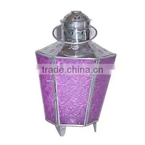 Decorative Lantern,iron Lantern,Metal and Glass Lantern,Hanging Lantern,Candle Lantern thumbnail-1