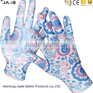 Garden Gloves, pu Coated Garden Gloves, EN 388 4131 thumbnail-1