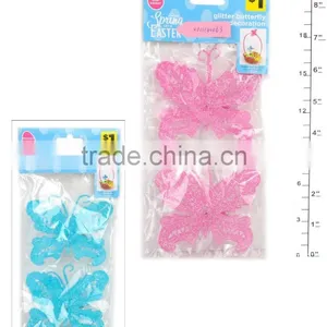 EASTER GLITTER BUTTERFLY DECORATION thumbnail-1