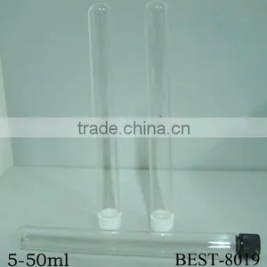5-50ml Empty Round Bottom Cheap Test Tube With White Plastic Cap thumbnail-1