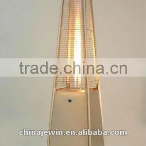 Outdoor Glass Tube Patio Pyramid Gas Flame Heater thumbnail-1