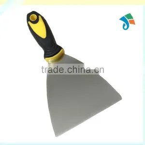 Stainless Steel Scraper TPR Handle Putty Knife Mirror Finish thumbnail-1