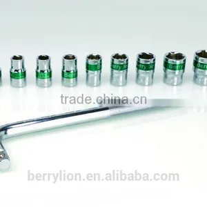 Berrylion CR-V Steel Socket Set 10pcs L Type Wrench and Socket Set thumbnail-4