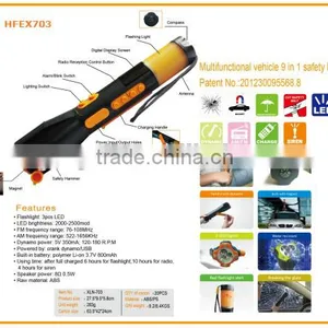 Multifunctional Vehicle Safety Hammer thumbnail-1