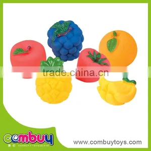 Educational Pretend Play Plastic Toys Fruits and Vegetables Bath Gift Set thumbnail-1