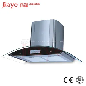 Jiaye Group 900mm Curved Range Hood , European Range Hood JY-HP9001 Push Putton With Display Range Hood thumbnail-1