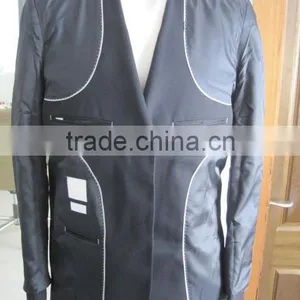 High Quality T/r Suit Latest Design Coat Pant Suit for Young Man thumbnail-3