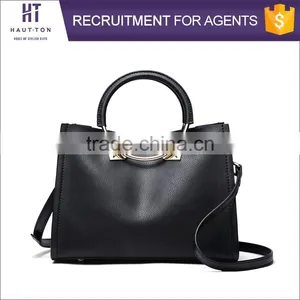 Top Selling Popular Pure Color Women Messenger Handbags High Quality Genuine Split Cow Leather Single Shoulder Bags For Ladies thumbnail-1