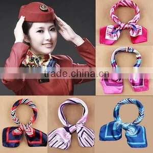 2016 High Qulaity Wholesale the Stewardess Printing Silk Scarves thumbnail-4