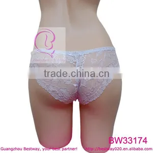 Back Sexy See Through Lace Underpants for Ladies thumbnail-1